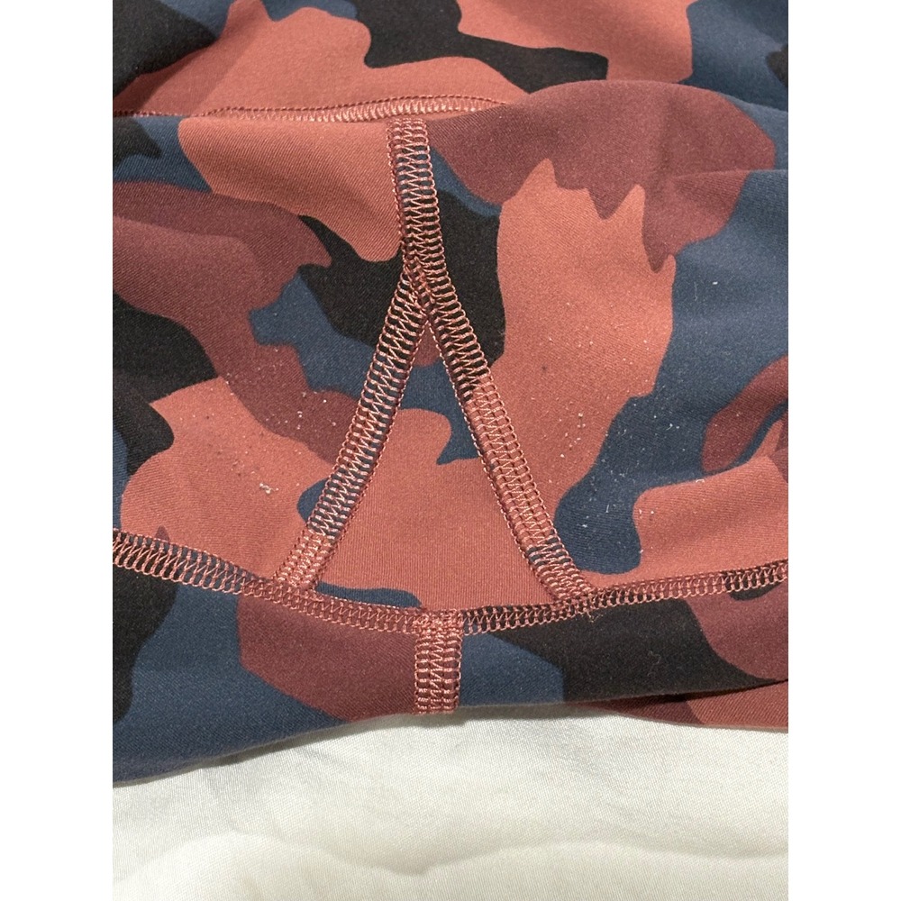 Lululemon Wunder Under HR Crop 21 Heritage 365 Camo Brier Rose Multi Size 8 - Picture 11 of 12